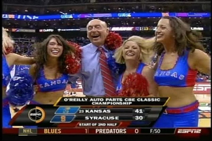 Dick Vitale Is Very Diligent About His Halftime Research