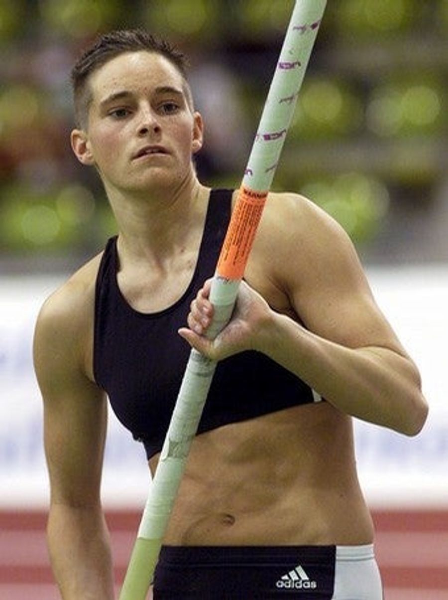 German Pole Vaulter Trades In One Pole For An ... Oh, I Can't Go On With This Headline