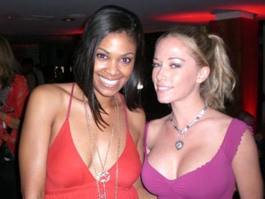 Danyelle Sargent Cozies Up To a Coach Turned Blogger and a Playmate