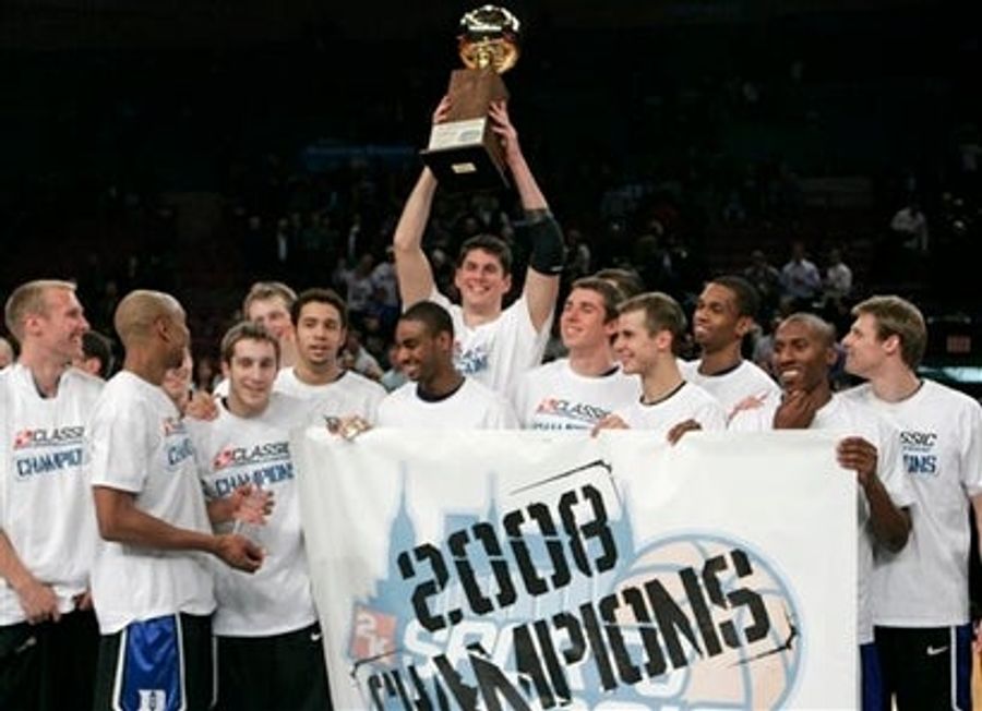 Duke Beats Michigan, Coaches Take On Cancer