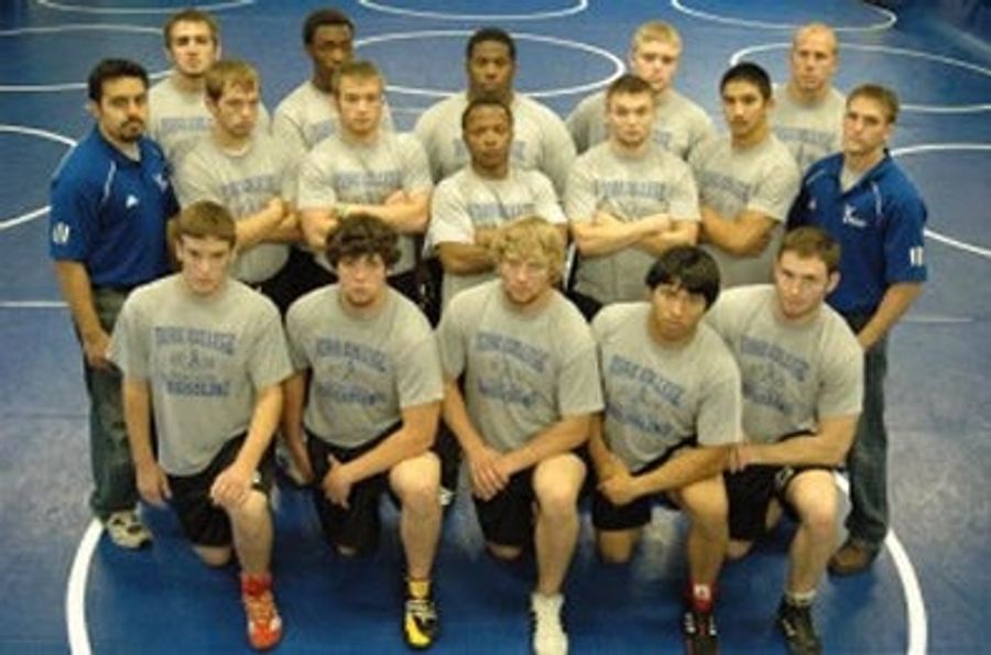 York College Wrestlers Are 0-3 Against Herpes