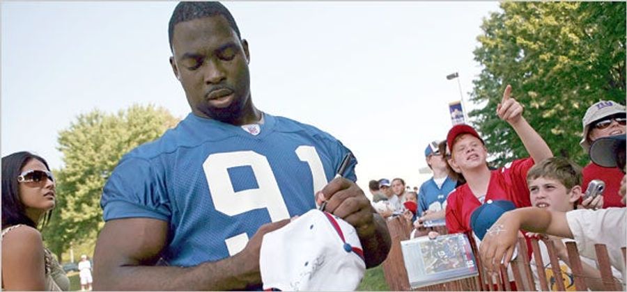 Justin Tuck Has One Less Check To Write