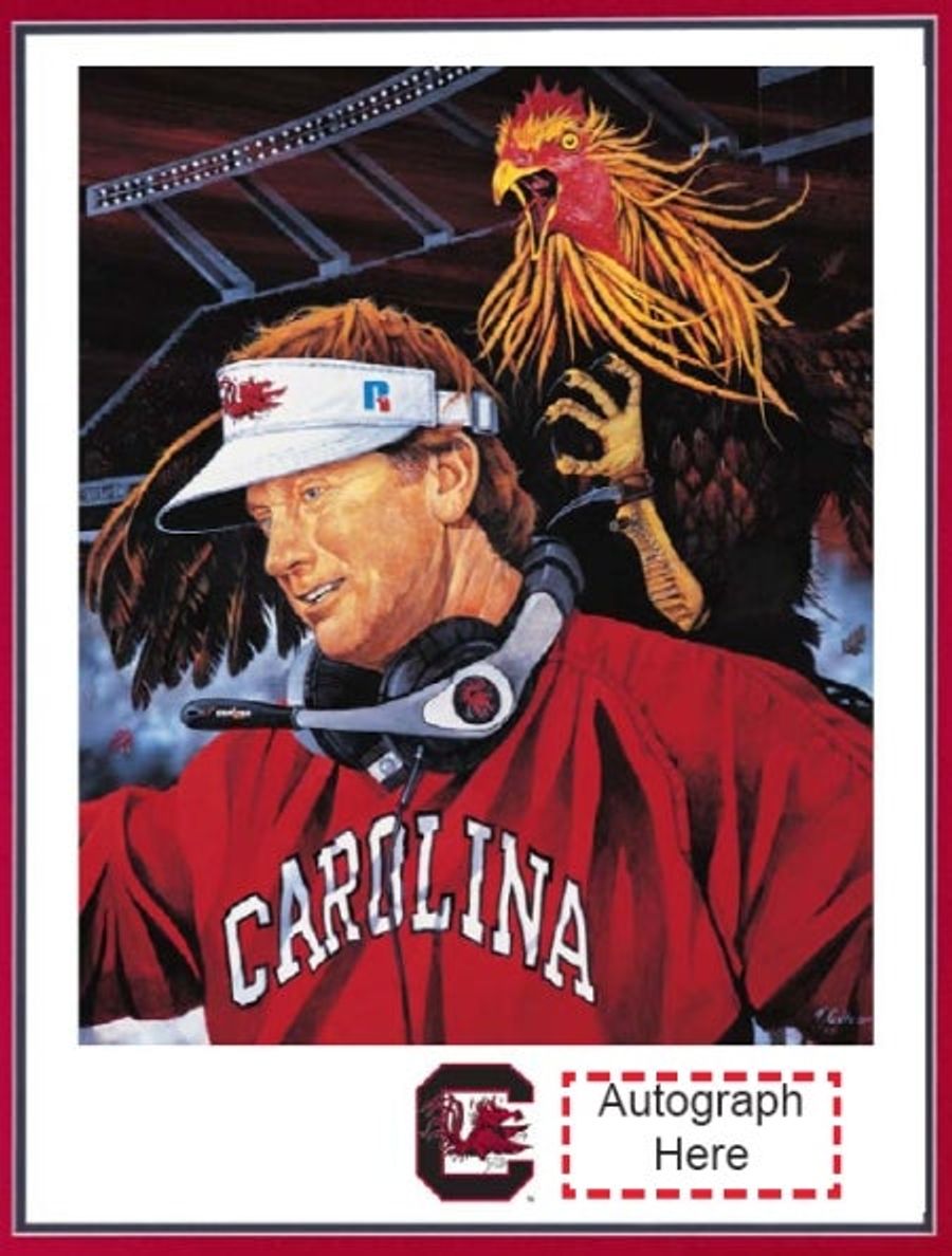 Steve Spurrier Inspires Great Art