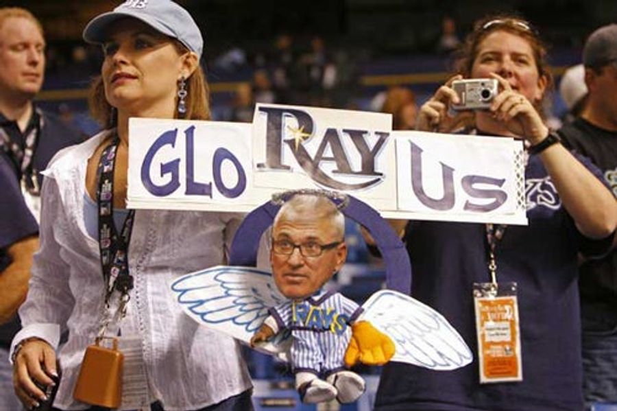 Tiny Angel Joe Maddon Watches Over Us All