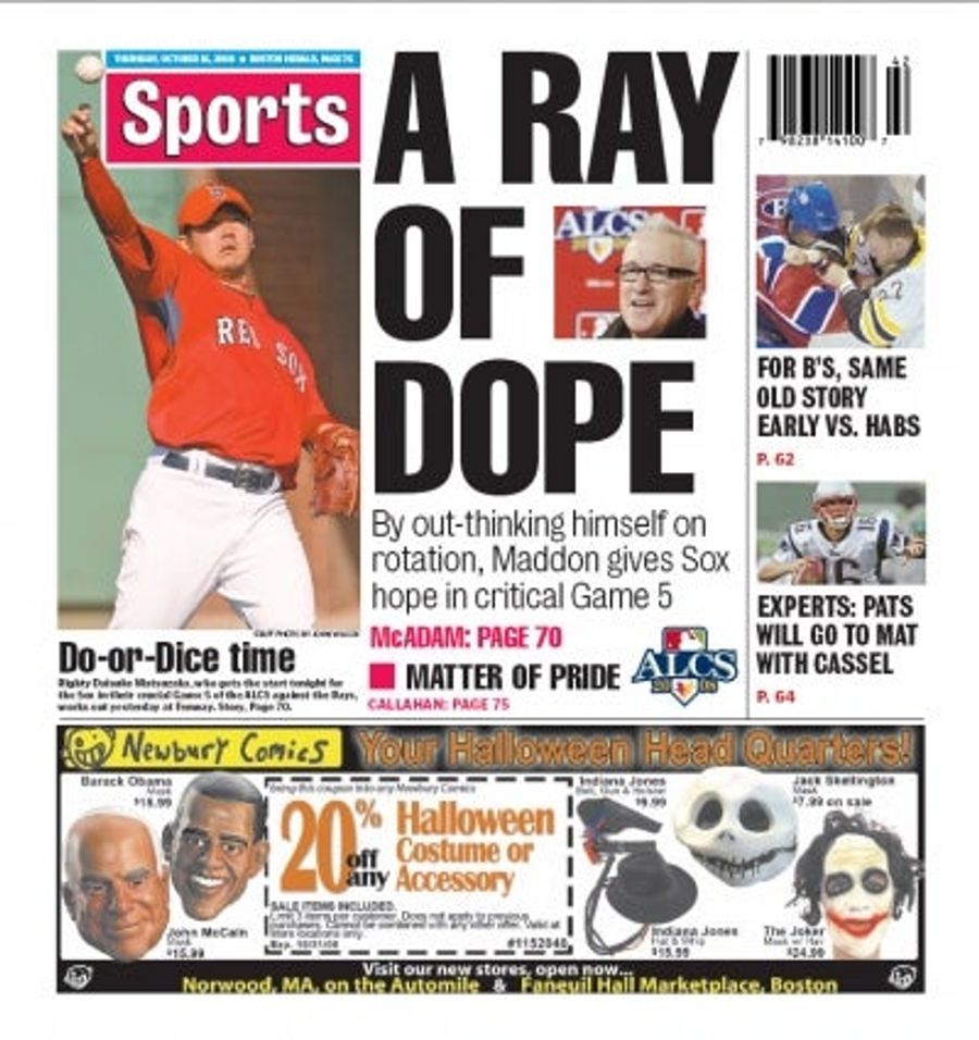 Boston Media Unimpressed With Joe Maddon's Managerial Philosophy