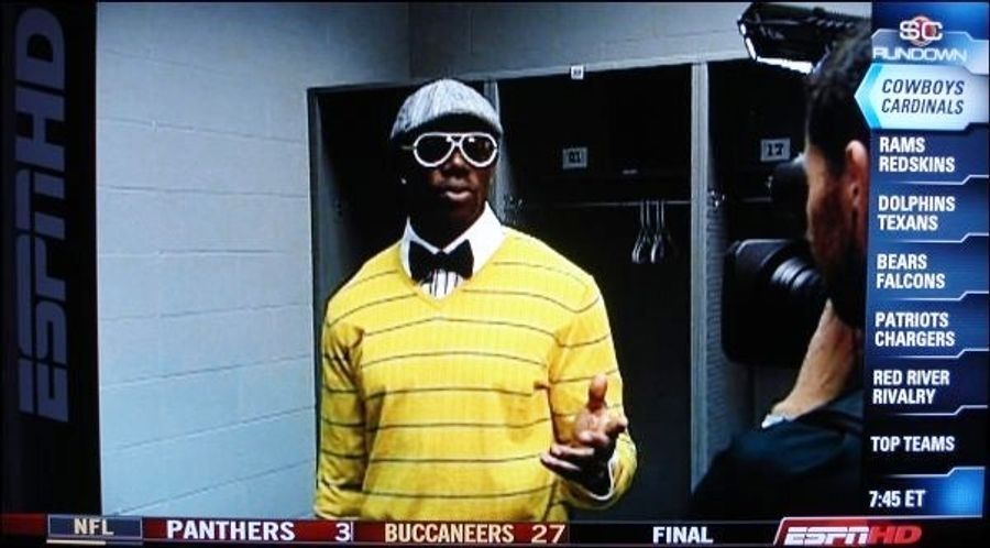 Terrell Owens Was Very Yellow On Monday