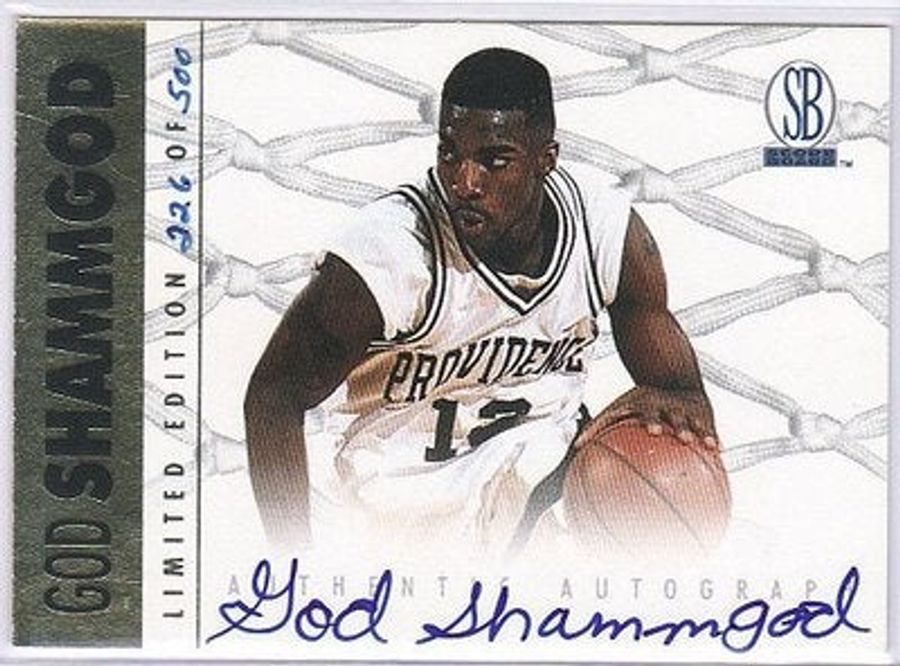 Behold The Majesty Of The God Shammgod Basketball Card