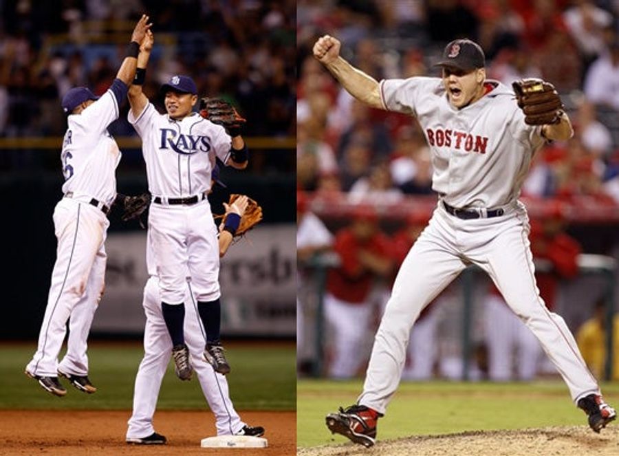 Boston and Tampa One Win Away From the ALCS