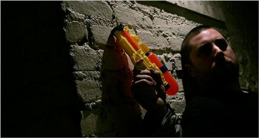 Dueling Squirt-Guns to the Death
