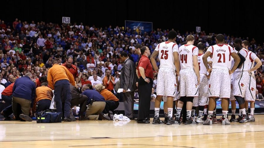 Columnist: If Kevin Ware's Teammates Were Women, They Would Have Rushed To His Side