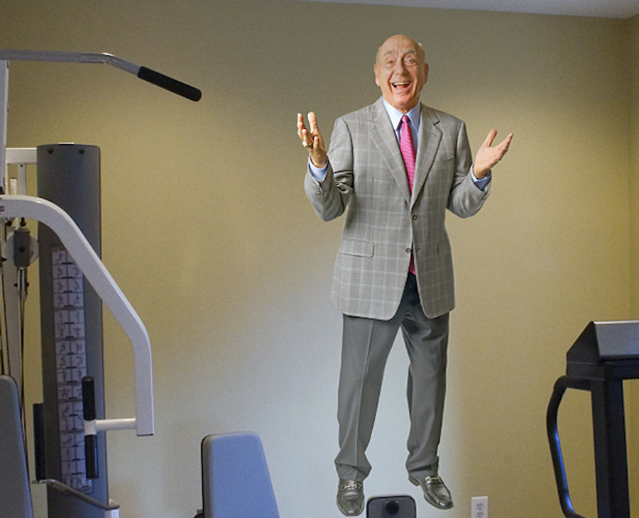 There Has Been A Dick Vitale Fathead For Years