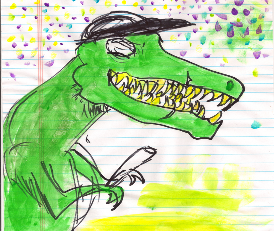 A Children&#39;s Treasury Of Dinosaurs Playing Sports
