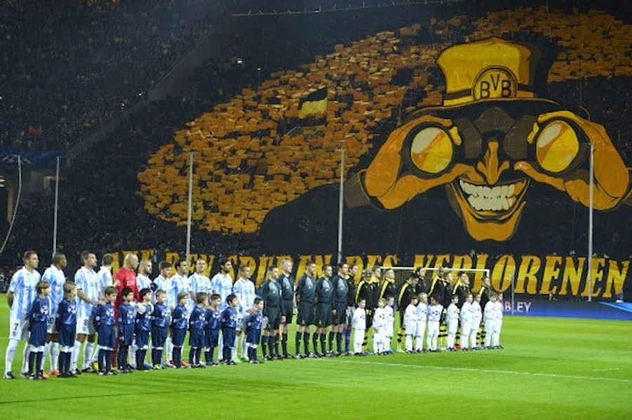 Dortmund's Tifo Can See Into Your Soul