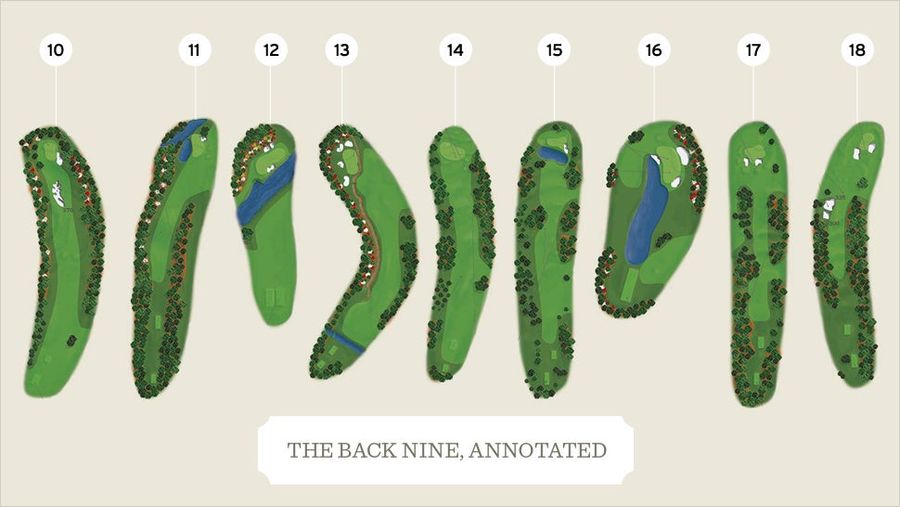 The Greatest Shots On Augusta's Back Nine In Masters History