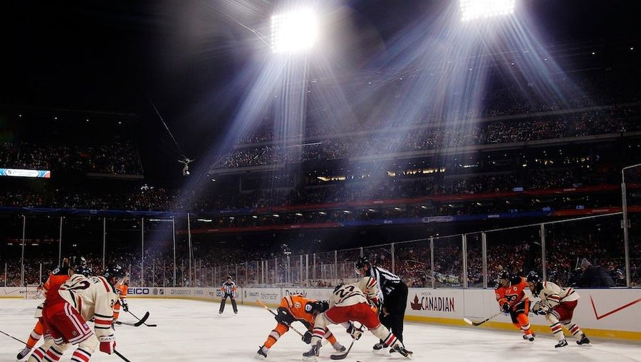 The NHL Will Play Six Outdoor Games Next Year