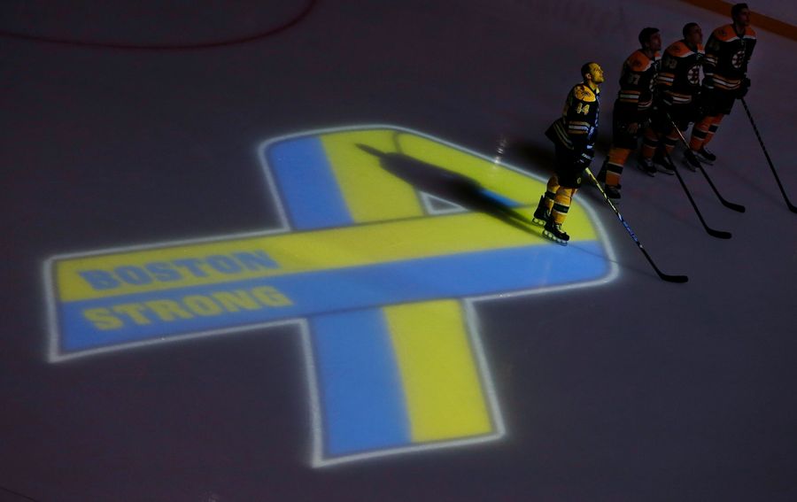 The Bruins Drop The Puck On An Emotional Night In Boston