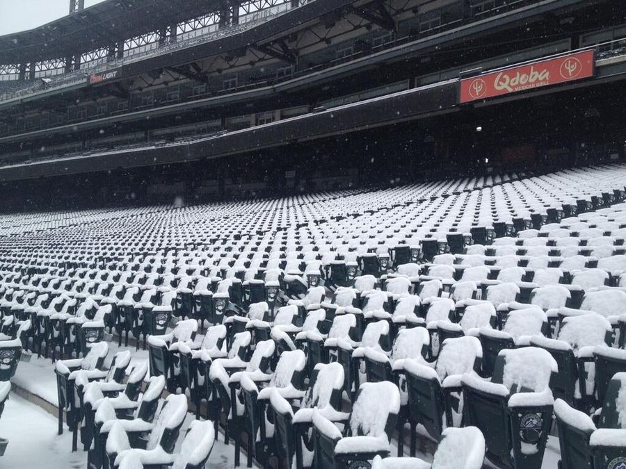 MLB Should Probably Stop Scheduling April Games At Coors Field