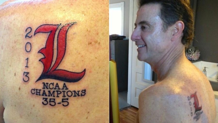 Here's A Picture Of Rick Pitino's New Tattoo