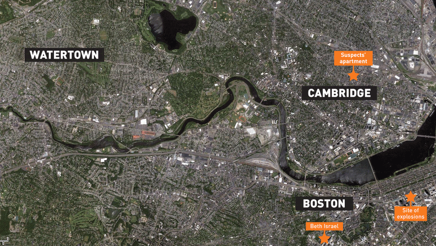 The Boston Bombing Suspects' Final Day On The Run: A Reconstruction
