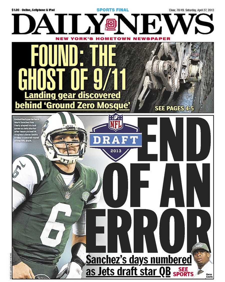 New York Jets Draft A Quarterback, Media Salivates