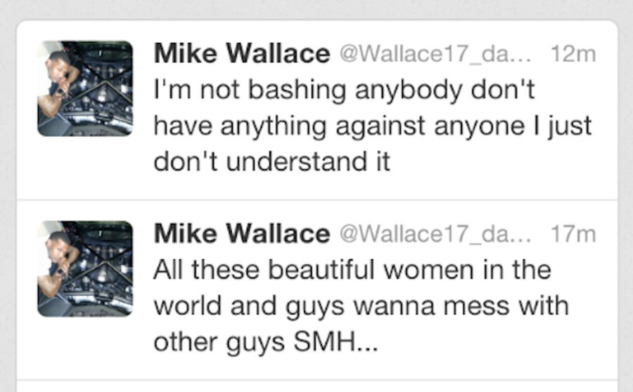 Mike Wallace Has Dumb Thoughts About Gay People