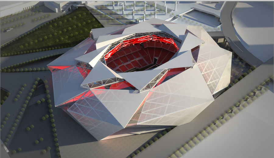 The Prospective Designs For The Atlanta Falcons' New Stadium Are Crazy
