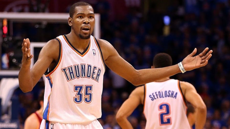 Kevin Durant Finds That Life Without Russell Westbrook Isn't Much Fun