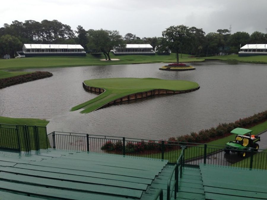 TPC Sawgrass Is Under Water