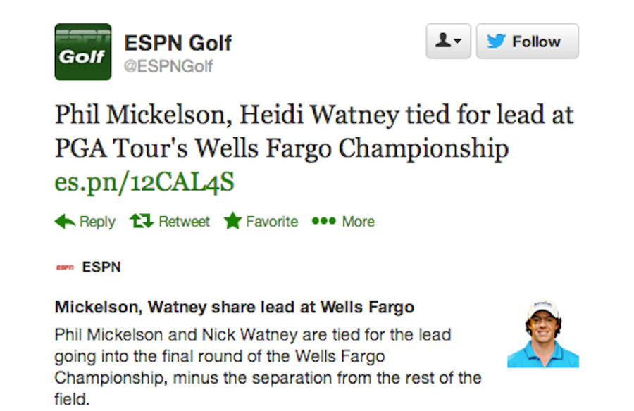 MLB Network&#39;s Heidi Watney: Surprisingly Good At Golf