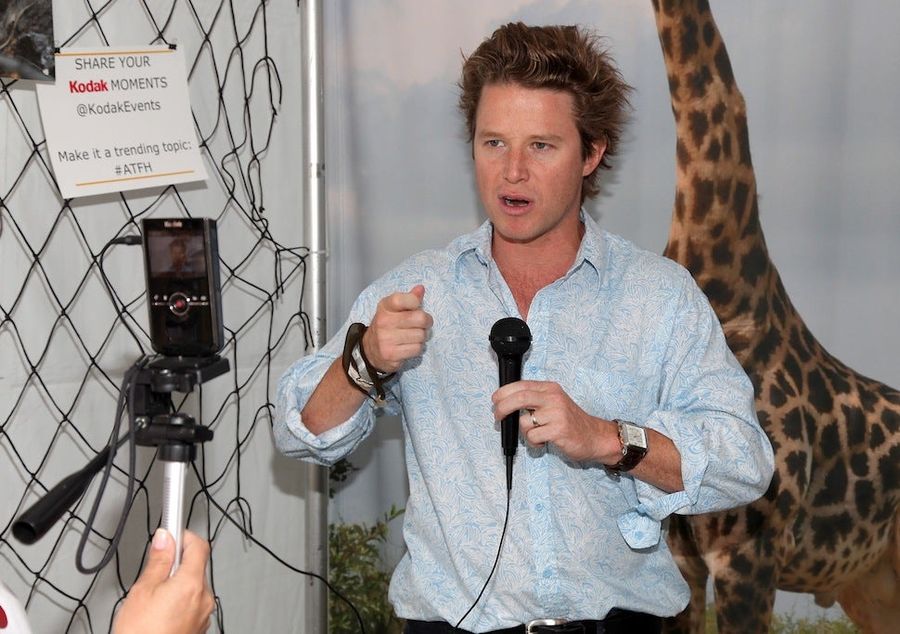 Billy Bush Was Kicked Out Of The Rangers Locker Room Tonight