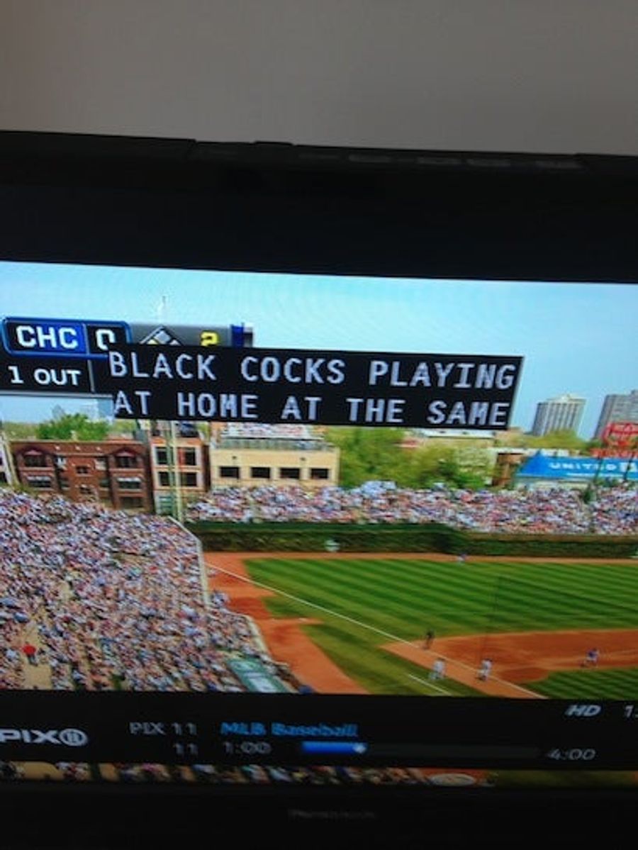 No, Closed Captioning Operator, The Black Cocks Are Not A Team