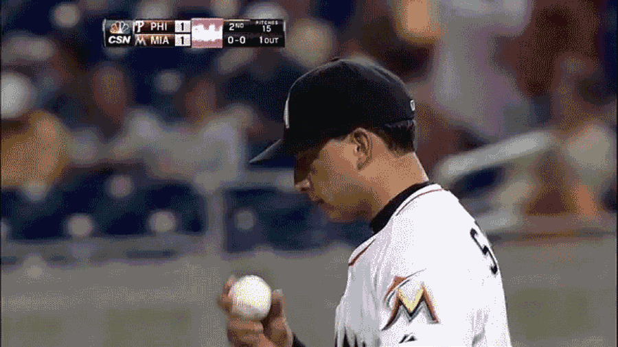 Alex Sanabia Spit On The Ball. That Doesn&#39;t Mean He Threw A Spitball.
