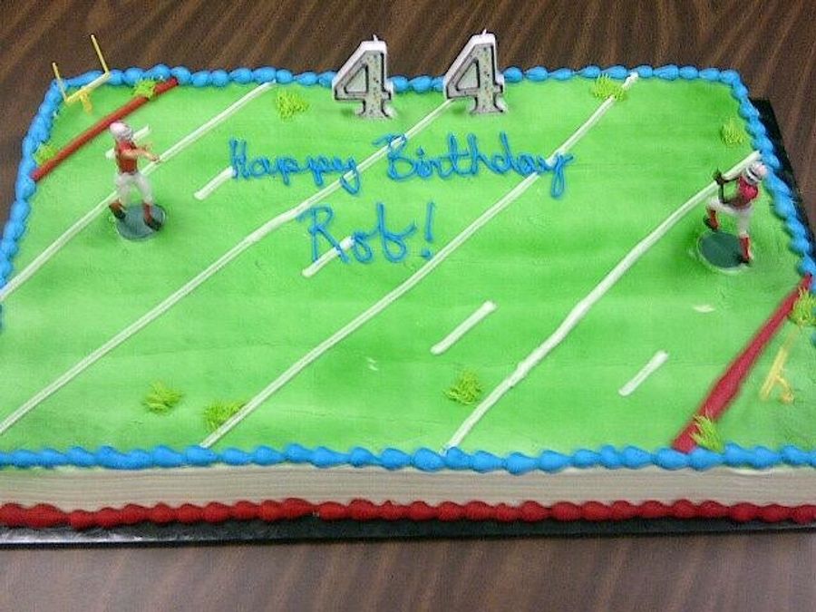 Rob Ford Got A Football-Themed Cake For His Birthday