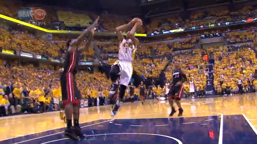 Let's Watch LeBron's Block In Super-Slow-Motion