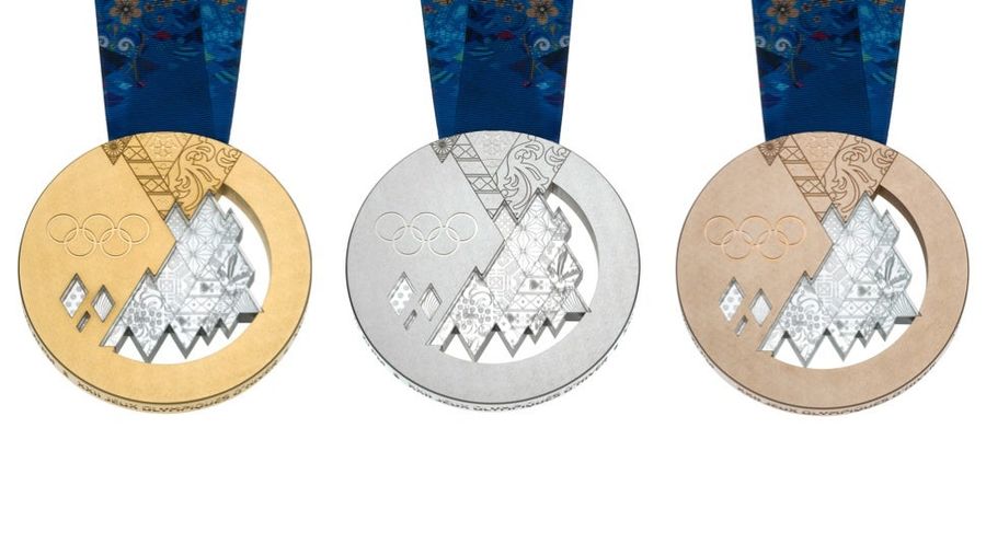 Here Are The 2014 Olympic Medals