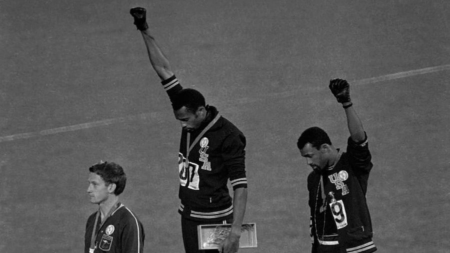 The Black Berets: Red Smith On The Olympic Black Power Salute