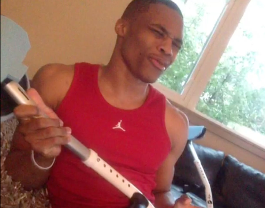 It Looks Like The Offseason Is Driving Russell Westbrook A Little Crazy