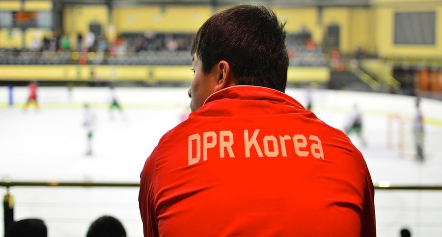 Photos: The North Korean Hockey Team