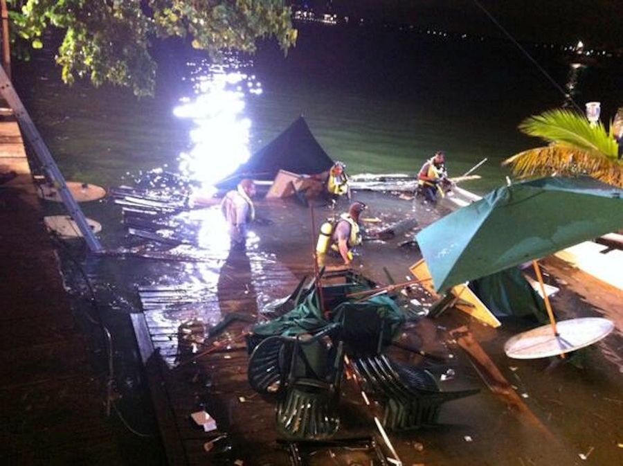Deck Collapses At Miami Sports Bar During Heat Game; Dozens Injured
