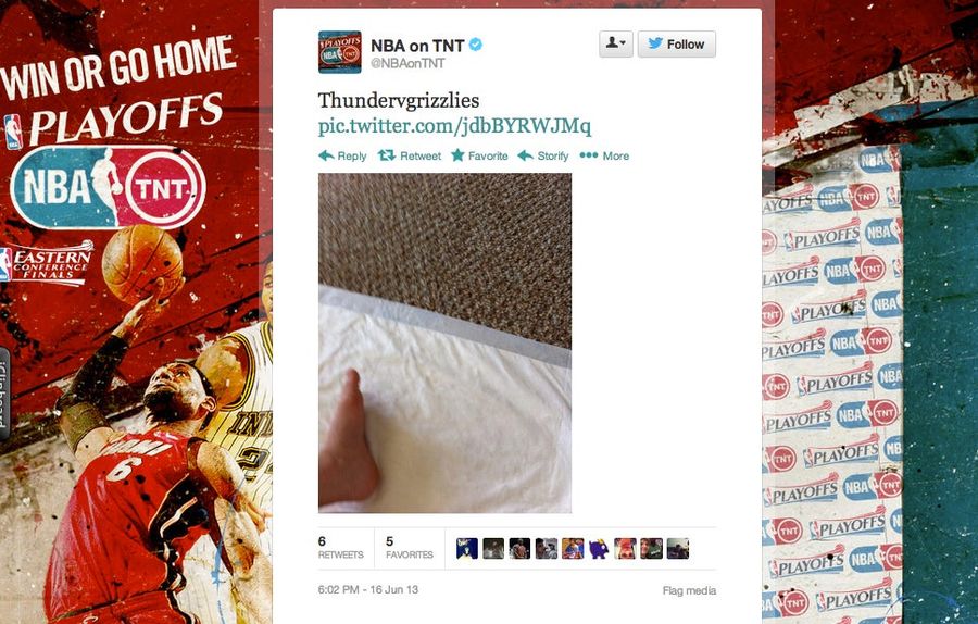 I Have No Idea What Is Going On With The NBA On TNT Twitter Account