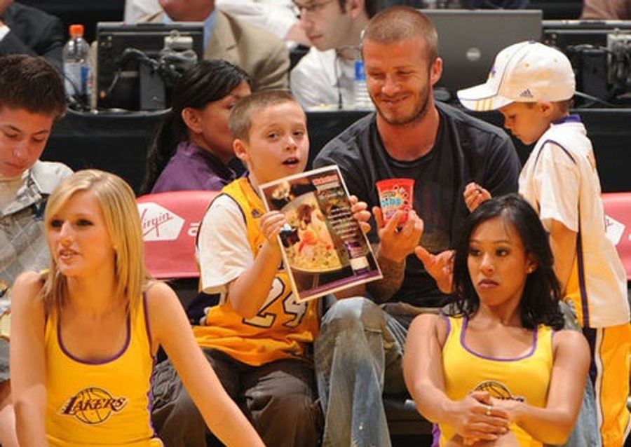 The Beckham Men Enjoy Our Finest Athletes