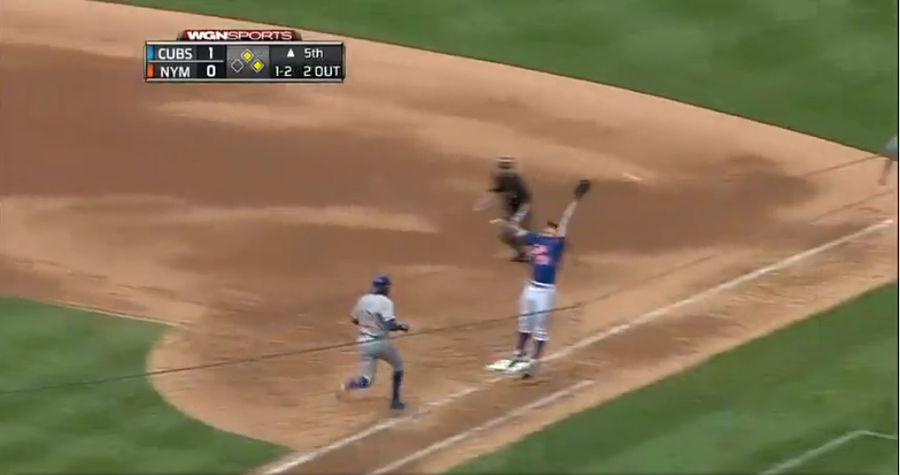 Cubs Score On Consecutive Mets Throwing Errors, Still Lose
