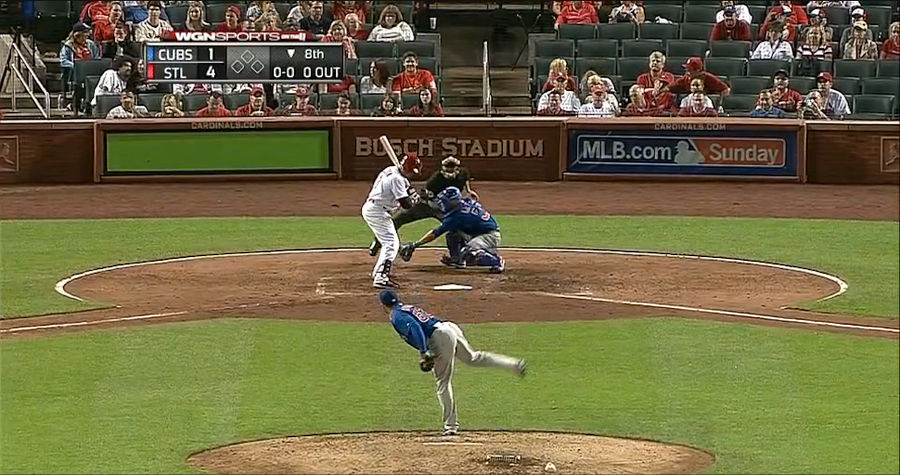 On First Pitches As A Cub, Henry Rodriguez Hit Ump And Carlos Beltran