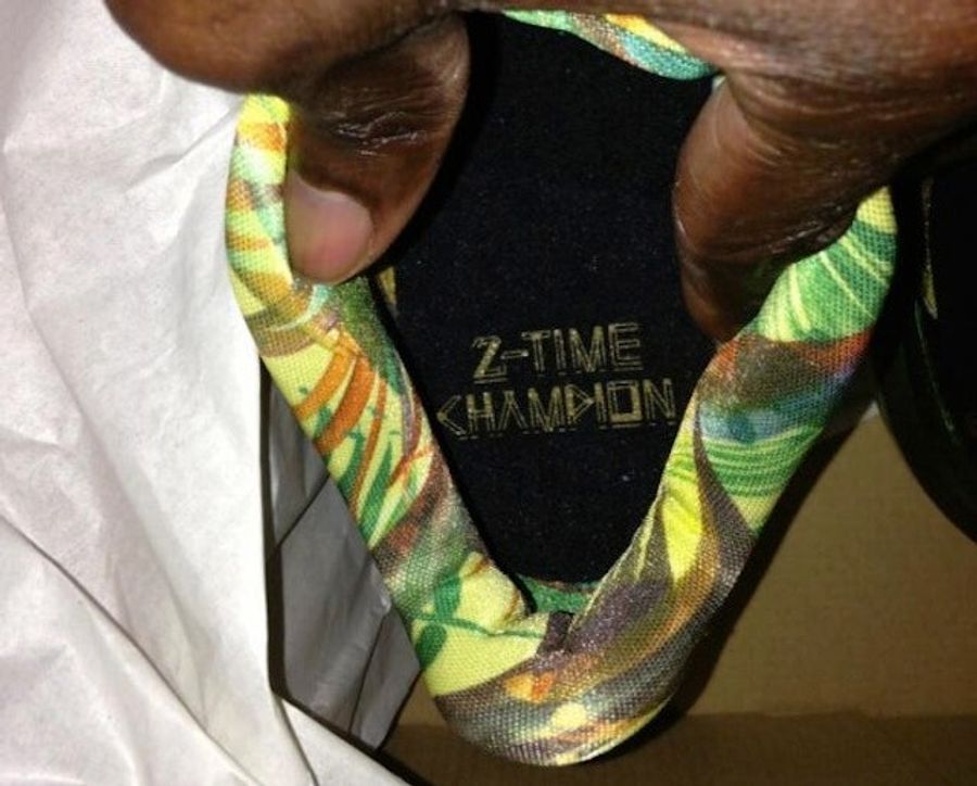LeBron's New Shoe Refers To Him As A Two-Time Champion