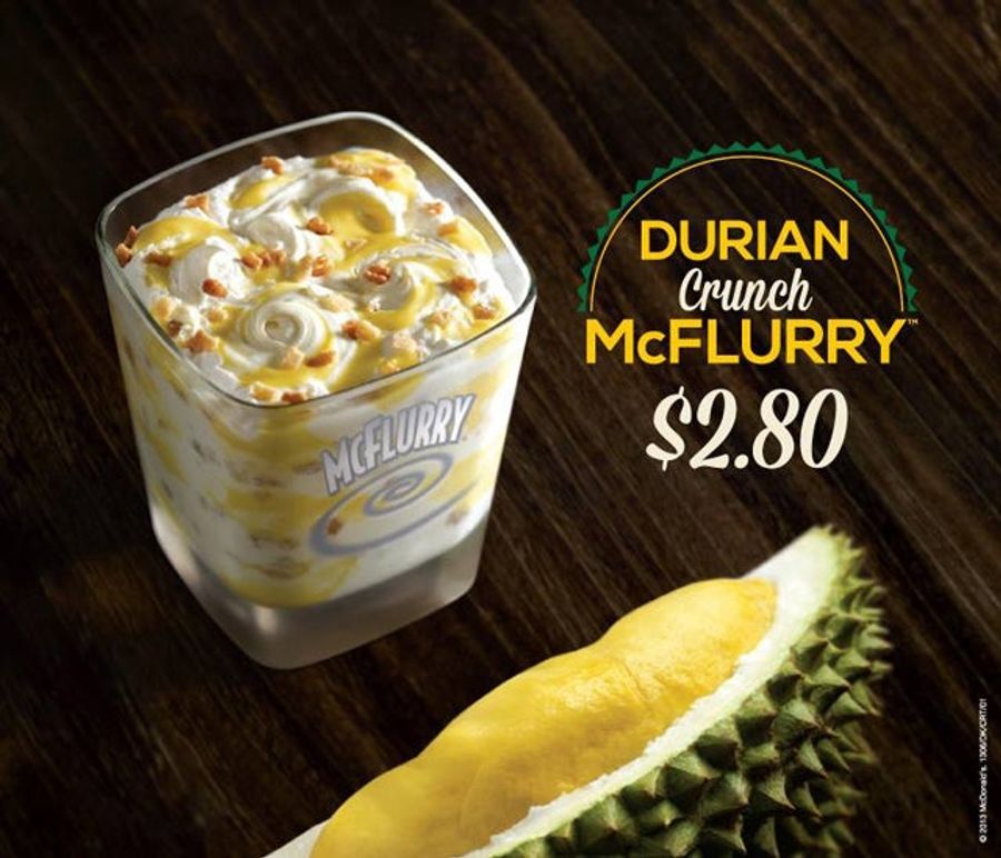 The McDonald&#39;s Durian Crunch McFlurry Can Only Be Awful