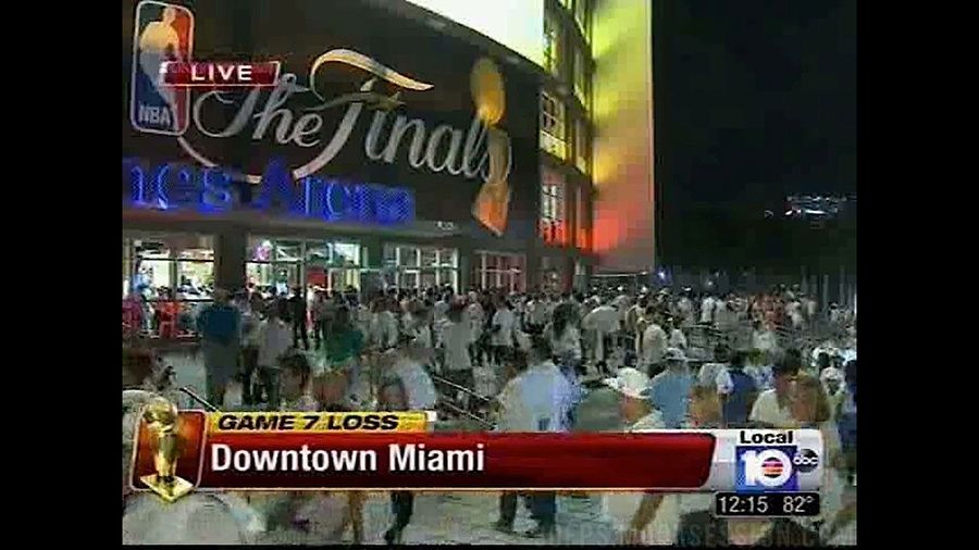 Miami ABC Affiliate Reports "Game 7 Loss"