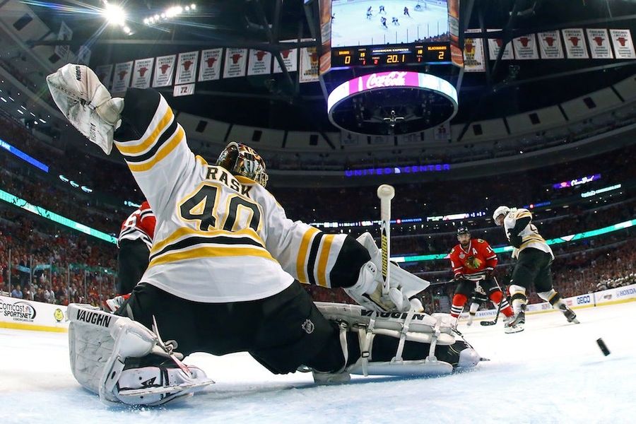 Tuukka Rask Does Everything He Can, But Chicago Wins Game 5