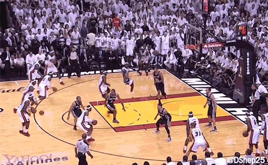 Here's Every Single Shot LeBron Made In Game 7 In One GIF