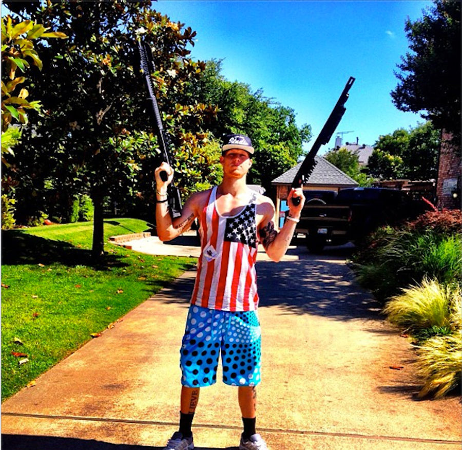 Brek Shea Posted—Then Quickly Deleted—This Very American Photo