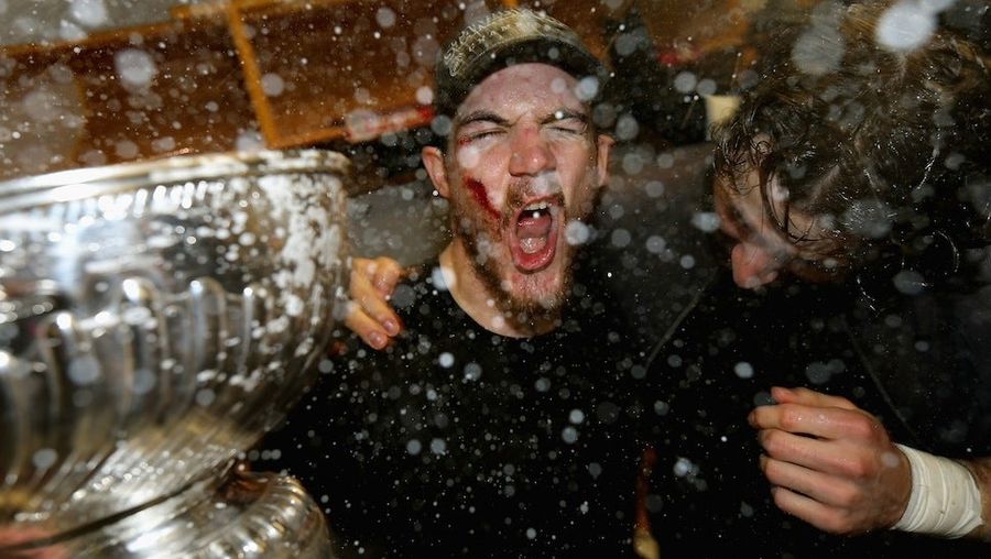 Andrew Shaw's Bloody Face Is The Face Of The Stanley Cup